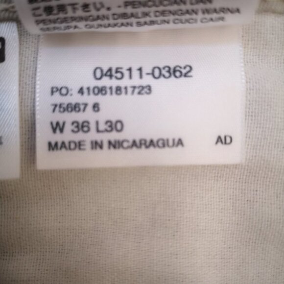 Levi's Men's Straight Jeans - Light Gray - Picture 12 of 14